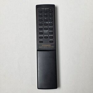 Fisher Remote Control RDAC-2403 Black‎ CD Player Audio Controller OEM TESTED
